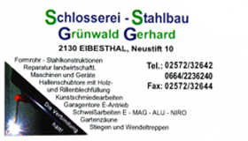 Schlosserei & Stahlbau Gerhard Gr&uuml;nwald